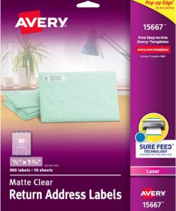 Easy Peel Return Address Label