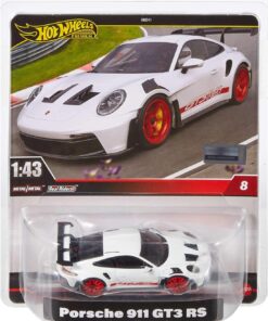 Wheels 1:43 Premium Arabalar - Porsche GT3-RS Çok renkli