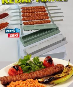 Diyarı Kebapmatik Adana Urfa Kebap Kalıbı Aparatı Pratik Hızlı Kebap Makinesi Kutusu Kebap Matik Kalıp