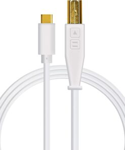 TechTools Chroma Cables USB-C to B - 1.5mt | White