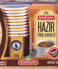 Ofis Seti Hazır Türk Kahvesi Orta (Orta Şekerli) 10' lu Paket (10 Adet x 9 Gr)