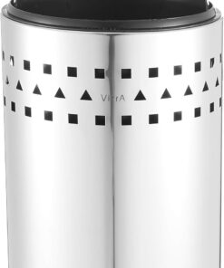 Arkitekta A44066 Çöp Kovası, 4,5 L , Parlak Paslanmaz Çelik Kaplama