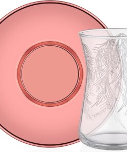 Norma 150 ml 4 Parça 2 Kişilik Cam Çay Takımı 9-01110508