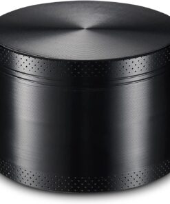 50 mm 4 Katmanlı Mıknatıslı Çinko Alaşım Herbal Grinder Baharat Bitki Ot Tütün Öğütücü