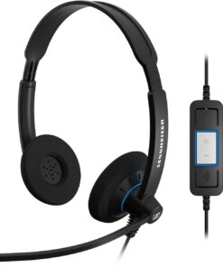 Sennheiser Sc-504549 Sc 60 Usb Ctrl Çift Taraflı Taçlı Usb Kablolu Uc Kulaklığı