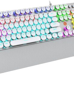 KG1102 USB Kablolu RGB LED Aydınlatmalı Gaming Q Metalik Klavye