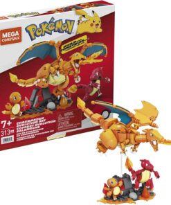 brands Bloks Pokémon Charmander Dönüşüm Yapı Seti, Çocuklar İçin Yapı Oyuncakları