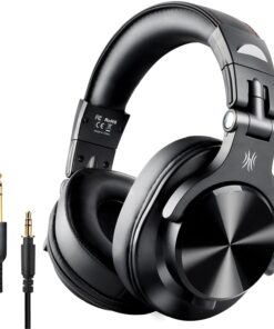 A70 Bluetooth kulaklık, kulak üstü kulaklık, 72 saat, HiFi stereo kulaklık, kablosuz, 6,35 mm ve 3,5 mm jak, stüdyo, DJ cep telefonu, PC AMP için