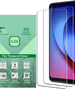 me-likee General Mobile GM 20 İçin Cam Ekran Koruyucu Kırılmaz HD SLIM GLAS (2'li Paket)