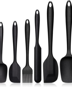 6 Parça Silikon Yanmaz Yapışmaz Spatula Seti