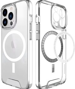 iPhone 14 Pro Max Uyumlu A+ Kalite Silikon, Yüksek Korumalı Ultra Berrak Kapak, Yükseltilmiş Kamera ve Köşe Koruma Destekli, Metal Butonlar, Birebir Uyumlu, Delux Case (Siyah)