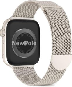 Watch 45mm 44mm 42mm 49mm Uyumlu Kordon Pole Çelik Hasır Kordon Kopma Karşıtı Spor Rahatsız Etmeyen Apple Watch Ultra 2/1 9 8 SE 7 6 5 4 3 2 1 Uyumlu Kordon