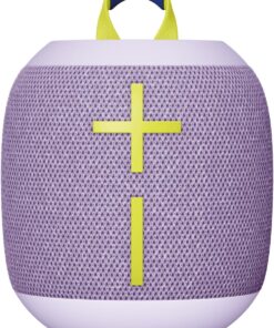 Ears WONDERBOOM 4 Taşınabilir Su Geçirmez Bluetooth Hoparlör, Büyük Bas ve 360 Derece Ses, 40 m Kullanım Mesafeli Toz Geçirmez Batmaz Hoparlör, Lila