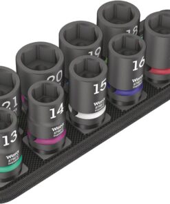 05004580001 Belt C Impaktor 1, Lokma Anahtar Seti, 1/4 inç x 10 mm, 9 Parça