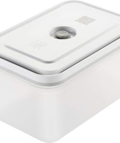 Fresh & Save Vakumlu Saklama Kabı, L, Plastik, Yarı Şeffaf-Gri
