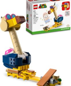 Super Mario™ Conkdor'un Kafa Tokmağı Ek Macera Seti 71414-6 Yaş ve Üzeri Çocuklar için Yaratıcı Oyuncak Yapım Seti (130 Parça)