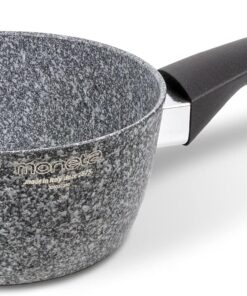 Sinfonia güveç tenceresi 1 sap 16 cm endüksiyon için de uygun, mineral parçacıklarıyla güçlendirilmiş, İtalya'da üretilmiştir