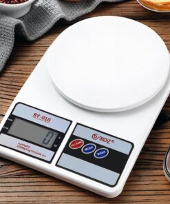 Terazi BY-010 Dijital Mutfak Terazisi - Mutfak Tartısı - Dara Alma Özellikli, LCD Ekran, Otomatik Kapanma Özelliği - 10 kg Kapasitesi 1 Gr Hassasiyetli Dijital Mutfak Tartısı