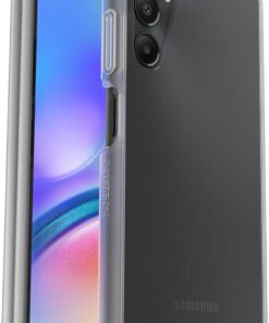 Sleek Samsung Galaxy A05s için kılıf, darbeye dayanıklı, düşmeye dayanıklı, ultra ince, koruyucu kılıf, askeri standartlara göre test edilmiştir, şeffaf, perakende ambalaj yoktur