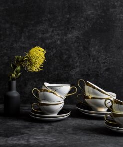 Marble 2'li Çay Fincan Takımı