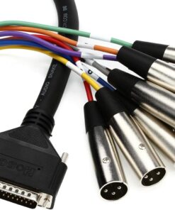 8'li DB25-XLRM Snake Kablo 3 m (DTM-803)