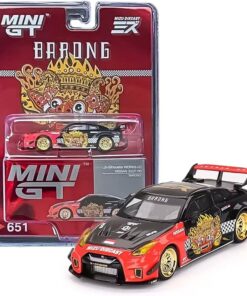 GT 1/64 Lb-silhouette Works Gt Nıssan 35gt-rr Ver.1 “barong” X Mızu Diecast Mgt00651