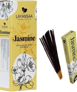 Yasemin (Jasmine) Kokusu Özel Aroma Kokusu Agarbatti Arınma 20 Adet 1 Paket Çubuk Tütsü