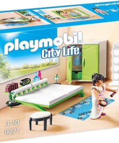 9271 City Life Çalışan Lambalı Yatak Odası, eğlenceli ve yaratıcı rol yapma, 4 yaş ve üzeri çocuklar için uygundur
