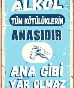 Ahşap Mdf Ana Gibi Yar Olmaz Tasarımlı Tablo Drtr0111