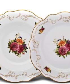 ANTIQUE 24 PARÇA 6 KİŞİLİK PORSELEN YEMEK TAKIMI
