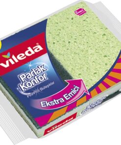 Konfor Düz Sünger, Ekstra Emici, 2'li Paket