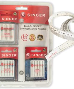 Susan Singer Best of Dikiş Makinesi İğne Seti, Evrensel, Bilyalı ve Denim İğneler Ölçü Bantlı Vücut Kumaşı Dikiş Terzi Kumaş Örgü Vinil Ev El Sanatları Ölçümleri
