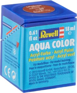 - Su Bazlı Maket Boyası Çamur Kahvesi Parlak 18 Ml (36180)