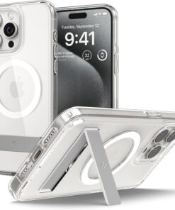 iPhone 15 Pro Kılıf Ultra Hybrid S MagFit MagSafe özellikli Crystal Clear - ACS06722