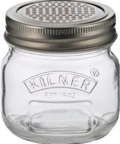 Cam saklama kavanozu, ince rendelenmiş 250 ml