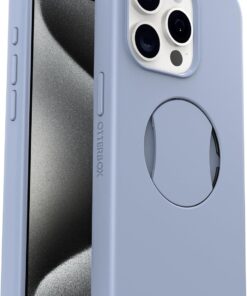 Ottergrip Symmetry, Iphone 15 Pro Için Kılıf, Magsafe Uyumlu, Düşmeye Dayanıklı, Entegre Saplı Koruyucu Kılıf, 3X Askeri Standartlara Göre Test Edilmiştir, Mavi