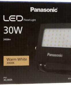 Led Floodlight, Sıcak Beyaz Işık (3000K), 30W, 2450 Lümen