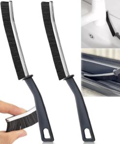 Çok Fonksiyonlu Temizleme Fırçası, Sert Kıllı Köşe Temizleme Fırçası, Pencere oluğu Temizleme Fırçası, Köşe Temizleme Fırçası, Derz Temizleyici, Banyo, Mutfak,(2ADET)