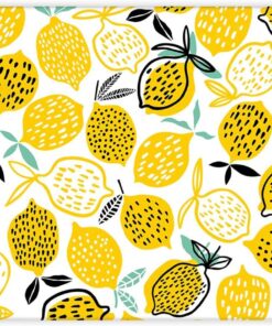 Sarı Limonlar | Cam Kesme Tahtası (Cam, 20cm x 30cm)
