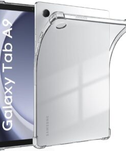 Samsung Tablet Kılıf Şeffaf Silikon Arka Kapak (Galaxy Tab A9 X110)