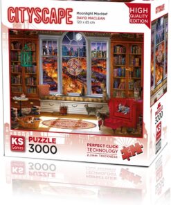 Moonlight Mischief 3000 Parça Puzzle -KS Puzzle