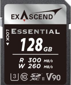 128GB ESSENTIAL UHS-II SDXC MEMORY CARD