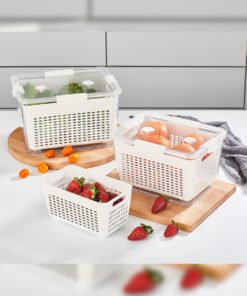 Home - Lavin 2-4-7 Litre Ekru Saklama Kabı