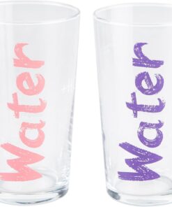 Concept Water Bardak 570 ml 2'li Set Pembe & Mor