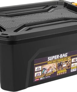 Bag Geniş Hacimli Kilitli Saklama Kutusu 12 lt Asr-4033