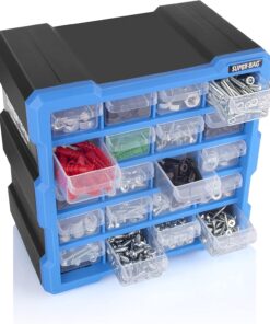 Bag Mono Blok Çekmece Seti 20'li Hobby Organizer Seti Monoblok Çekmece Vida Dübel Kutusu Takı Kutusu ASR6006