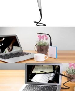 3 Mod Seviyeli Dokunmatik Usb Led Masa Çalışma Kitap Okuma Lambası Pc Gece Lambası Beyaz 14 LED