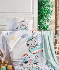 Bebek Nevresim Takımı Sailing Blue