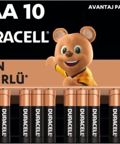 AAA Alkalin İnce Kalem Pil (10’lu paket) 1,5 V LR03/MN2400