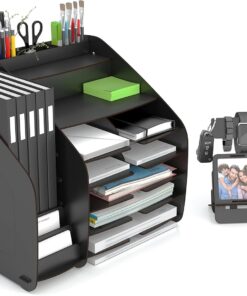 Design OTTO Fx-xl Modest - 2 Renk - A4 Evrak Rafı Masaüstü Organizer design_otto_fx_XL_Modest (Siyah)